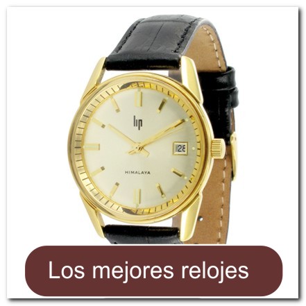 Reloj dorado estilo vintage con fecha 
