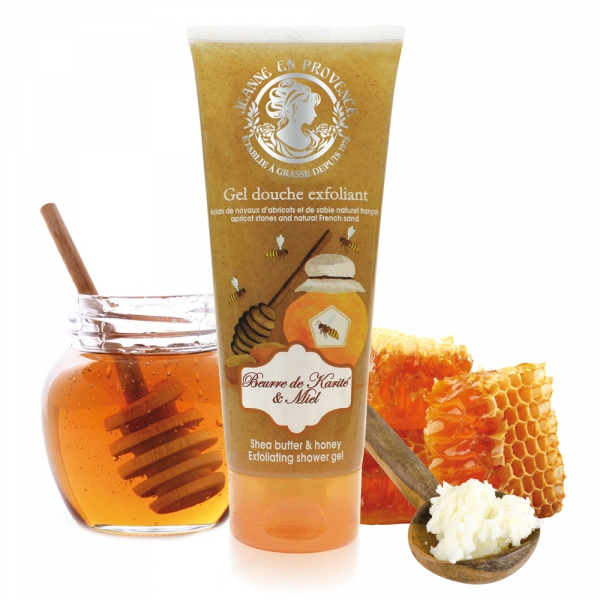 exfoliating-shower-gel-shea-butter-honey