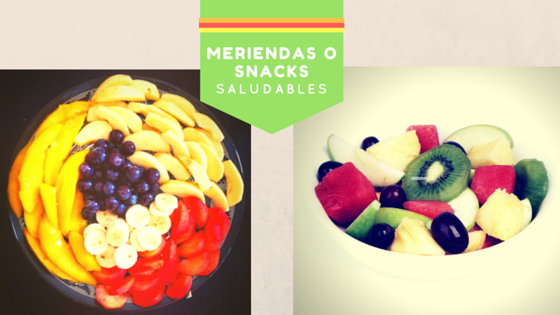 Meriendas saludables - Ensalada de frutas