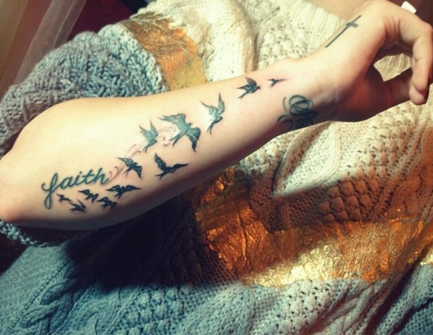tatuaje aves
